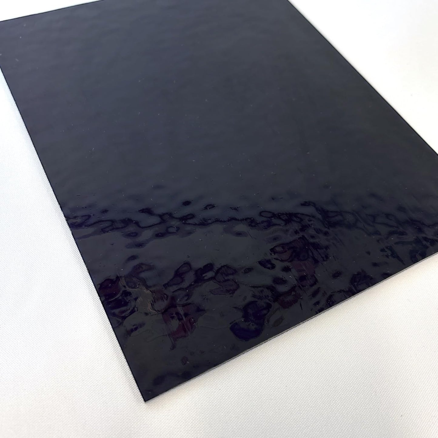 Wissmach Stained Glass Sheet : Midnight Blue English Muffle (8"x12"-1 Sheet) | Curated by BiNARi Glass
