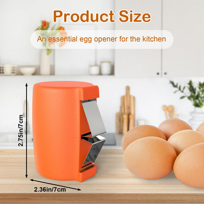 2026 New Upgrade Egg Cracker, Silicone Egg Shell Opener Suitable for Cracking Raw Eggs, Eggs Shell Breaker in Paper Box Packaging, Opens Egging with Ease, Kitchen Convenience Gadget