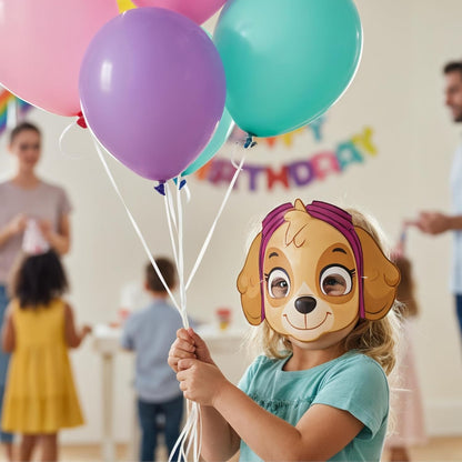 Paw Patrol Party Masks - 24 Count | Officially Licensed Kids Birthday Party Favors & Decorations