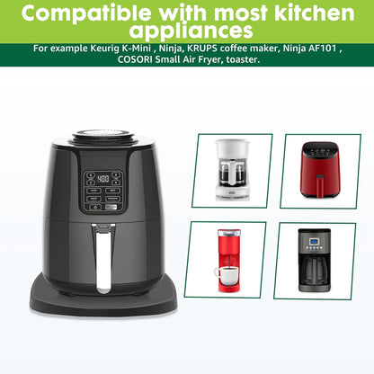 Appliances Slider Tray for Coffee Maker & Pot, Kitchen Small Appliances Sliding Mat Organizer for Keurig, Ninja