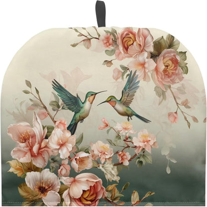 Cute Hummingbird Tea Cozies for Teapot, Portable Kettle Cover, Dust Proof Insulated Tea Pot Warmer