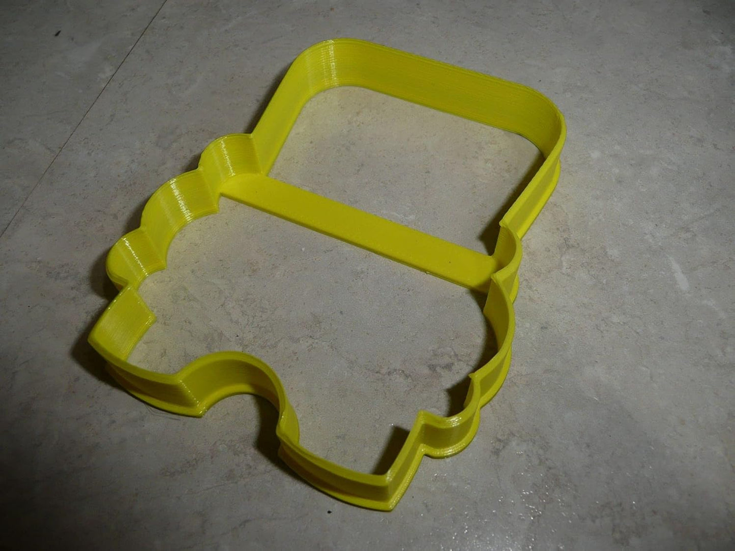 School Bus Cookie Cutter, 1 Piece, Yellow, Made in USA
