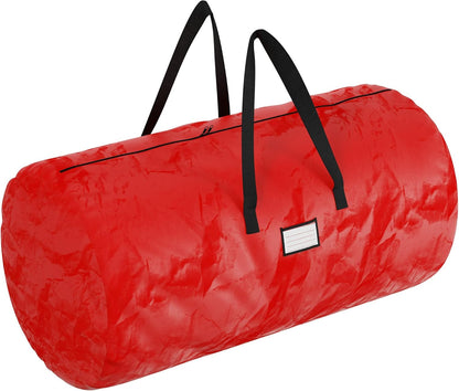 Christmas Tree Storage Bag, Polypropylene Tote with Zipper for Holiday Decorations, 12-Ft Artificial Trees by Elf Stor