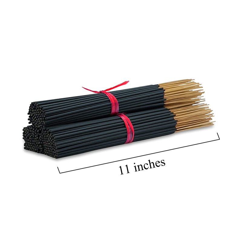 Gardenia Incense Sticks 11" - 1 Bundle 85 to 100 Sticks - Smooth and Clean Long Burn Time, 45 to 60 Minutes.