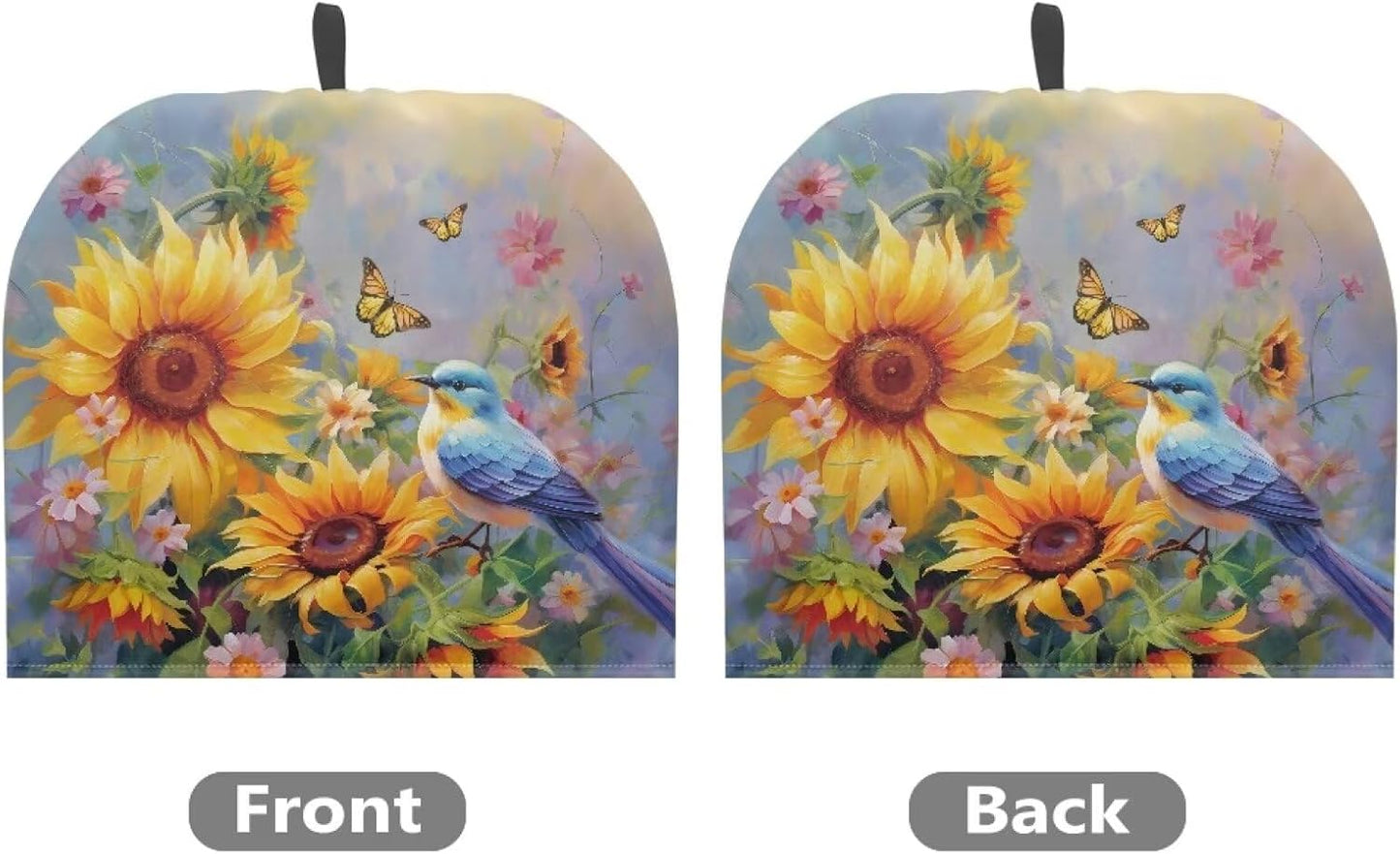 Sunflower Dust Cover for Teapots, Insulated Breakfast Pot Cover, Kitchen Tea Cosy with Cotton for Dining Room Coffee