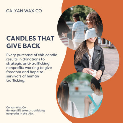 Calyan Wax Co. Fall 3 Wick Scented Candle Gift Set - 4 Luxury Autumn Scented Candles - 43 Hour Burn - 3 Wick Clean Soy Wax Candles - Long Lasting Large Glass Jar Candle for Home - 14.9oz