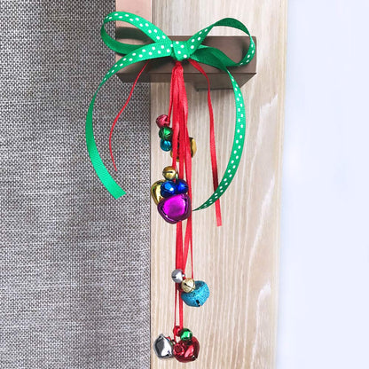 Winlyn 475 Set Christmas Jingle Bell Wreath Christmas Tree Ornaments Craft Kit Jingle Bell Metallic Chenille Stems Glitter Pom-Poms Ribbon Assortment for Kids Holiday Xmas Bracelets Necklaces Artwork