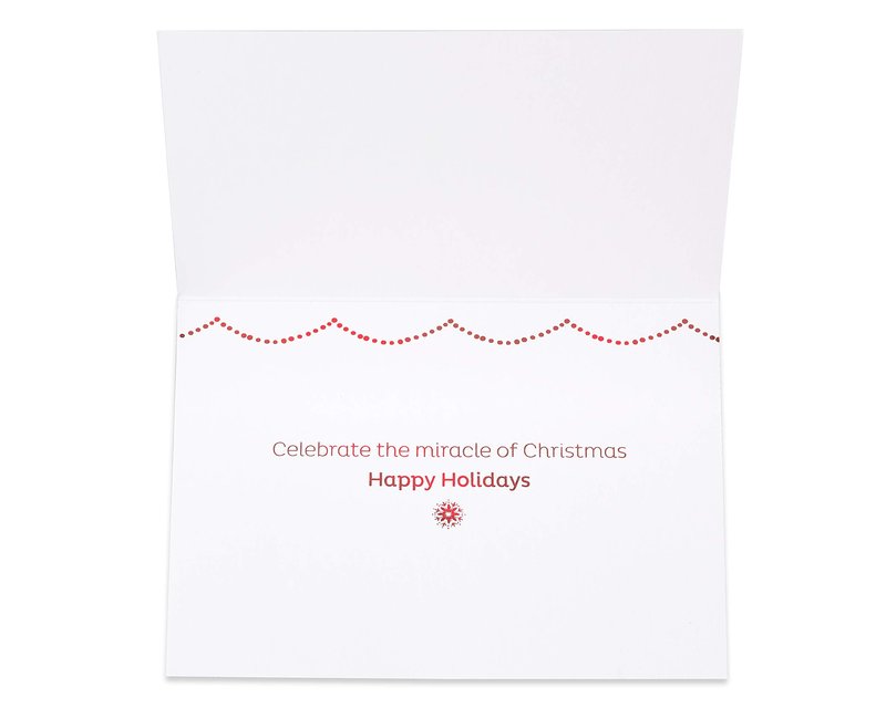 Papyrus Petite Religious Christmas Cards Boxed with Envelopes & Signature Hummingbird Seals, Nativity Scene (20-Count)
