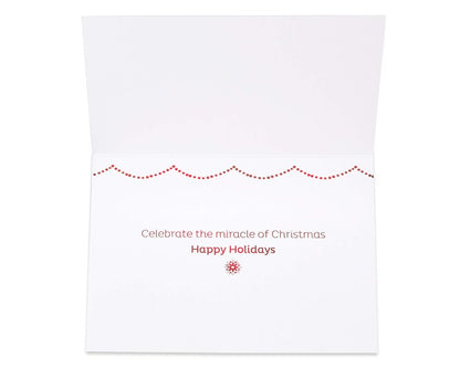 Papyrus Petite Religious Christmas Cards Boxed with Envelopes & Signature Hummingbird Seals, Nativity Scene (20-Count)