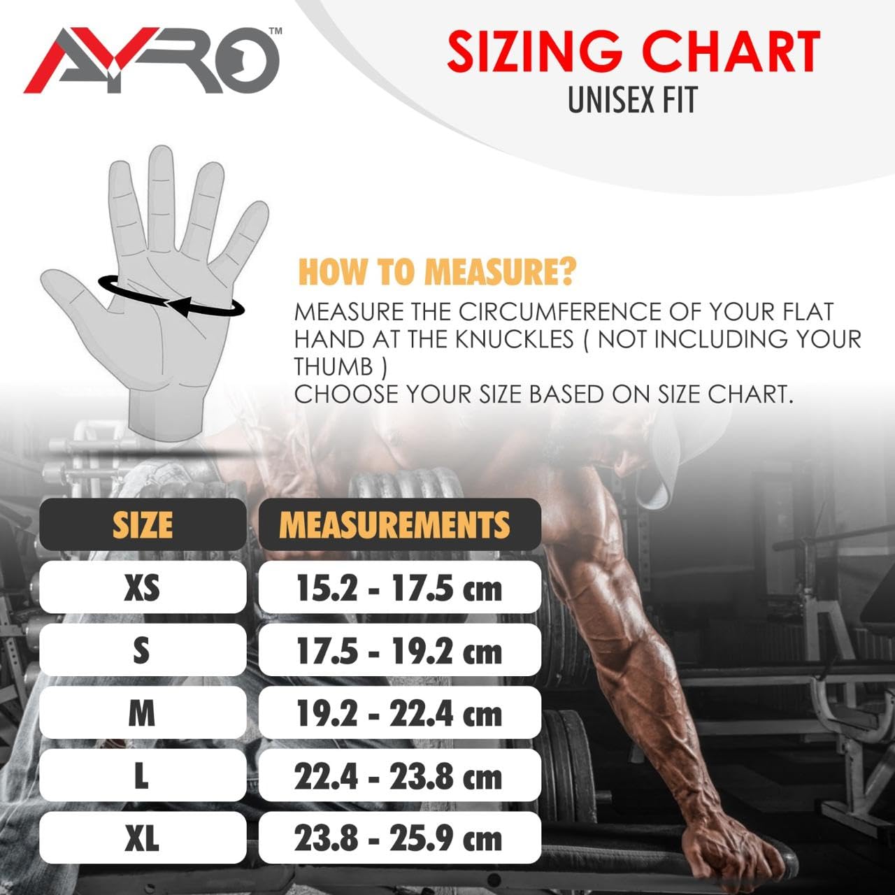 AYRO Workout Gloves for Men & Women – Gym Gloves for Men, Weight Lifting Gloves, with Wrist Support, Breathable Palm Padding, Non-Slip Grip – Ideal for Gym, Fitness, Cross Training, Cycling Gloves