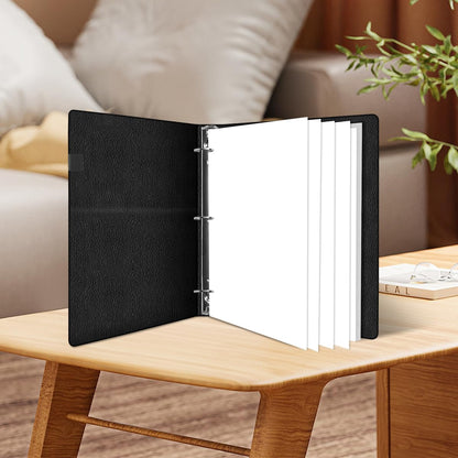 (3-Pack) A4 Blank Paper Refills, 300Sheets / 600Pages Print/Loose-Leaf Paper, 3-Hole, 100gsm, White, 8.5'' x 11''