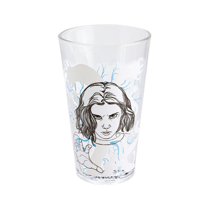 Paladone Stranger Things Eleven Drinking Glass | Color Change Cup Horror Movie Merchandise, Red, 1 Count (Pack of 1)
