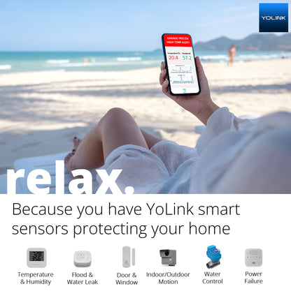 YoLink Smart Power Fail Alarm & Hub Kit, Smart Home Starter Kit with AC Power Outage Alert, LoRa Long-Range, Remote Monitoring, App Alerts, Text/SMS, Email Alerts, IFTTT