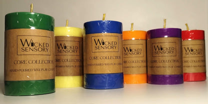 Premium Wax Play Candle - Unscented Body Safe Wax Blend for Sensory Play, Comfortable Heat Sensation - Perfect for Couples & Beginners (Red)