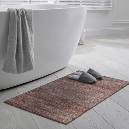 Marston 1'8" x 2'6" Transitional Burgundy Area Rug, Stain Resistant, Machine Washable, Non-Shedding for Bedroom, Living