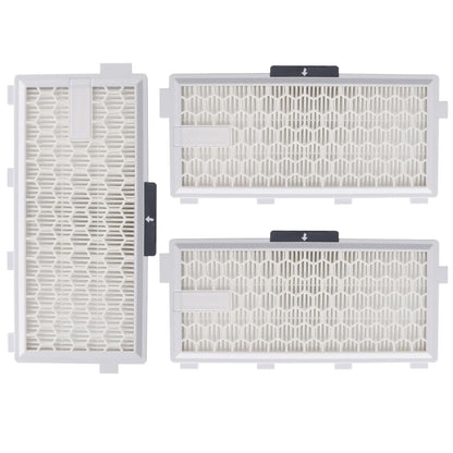SwellV 3 Pack AirClean 50 Replacement Filter Compatible with Miele AirClean SF-HA 50 Filter for Model # S4, S5, S6, S8, S4000, S4999, S5000, S5999, S6000, S6999, S8000, S8999,Complete C2 & C3