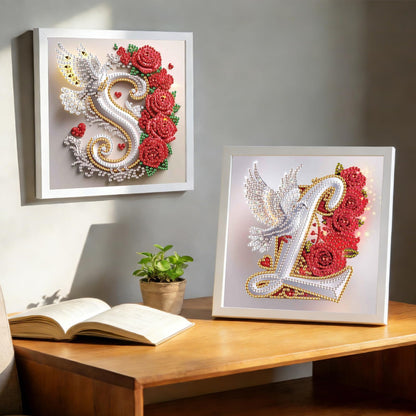 AiYuanzsh 3 Pack 6x6 Display Frames for Diamond Painting, Square Tabletop Stand Picture Frames for Diamond Art Projects and Completed DIY Artwork