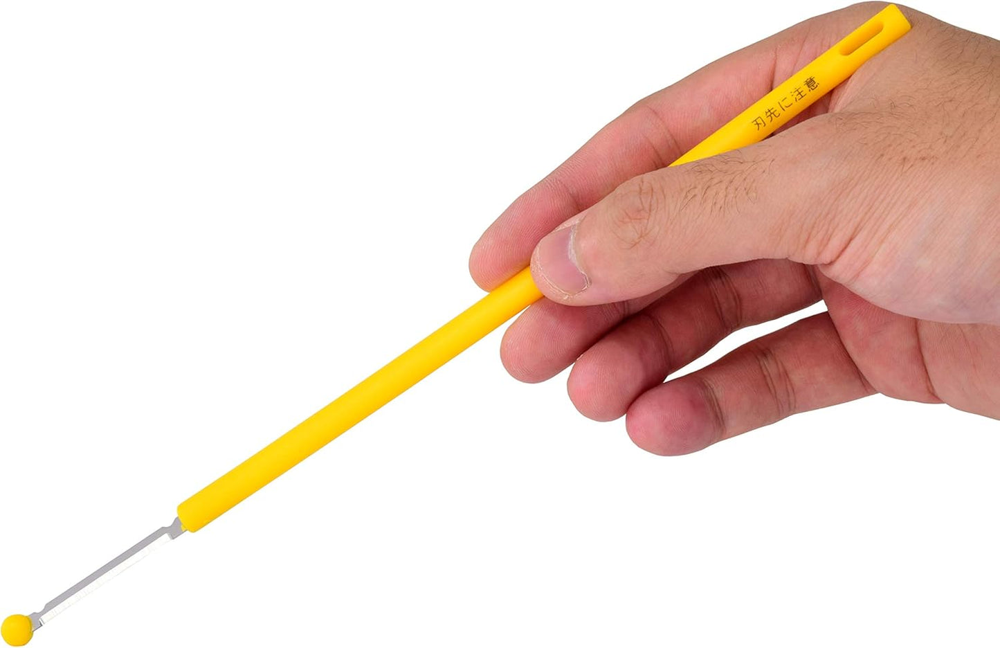 Seki Japan Egg Mix Stick, Egg Yolk and White Strring Stainless Steel Blade, Chalaza Removal Parts, with Safety Cover