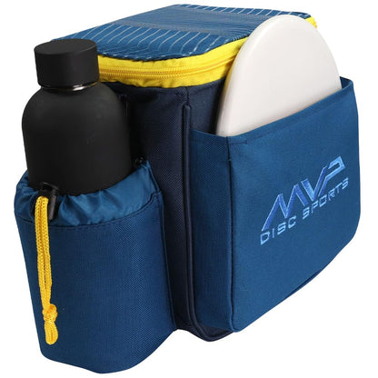 MVP Disc Sports Cell Disc Golf Starter Bag (Light Cobalt/Midnight Blue)