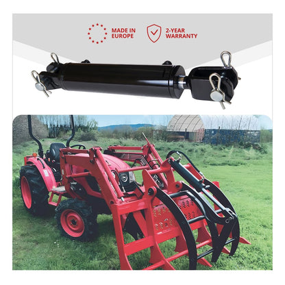 Magister Hydraulics Double Acting Hydraulic Cylinder - AG Clevis Hydraulic Cylinder 2500 PSI tie-Rod Alternative 3.5" bore 14" Stroke (3.5x14)