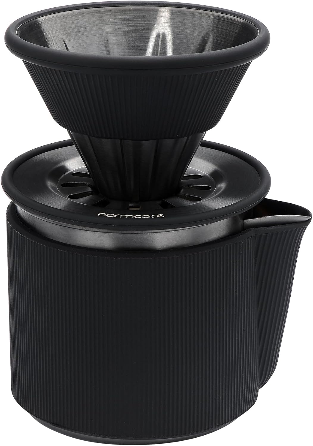 Set, Set, V60 304 Normcore Travel Pour Over Portable Pour Over Coffee Maker Single Cup Travel Coffee Dripper, Use
