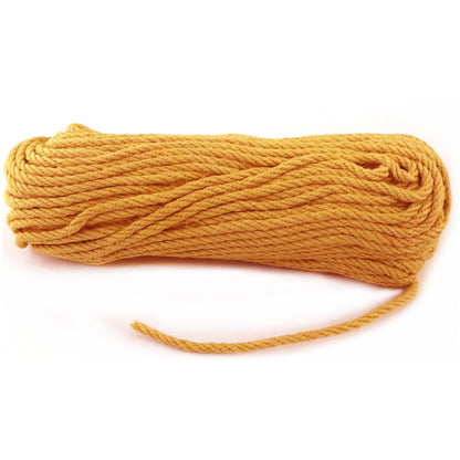 IMROPE 6mm x 200 Feet Orange Jute Rope, Twine for Gardening Tomato Climbing Plant Tie Floristry Crafts Gift Wrapping Packing Decor
