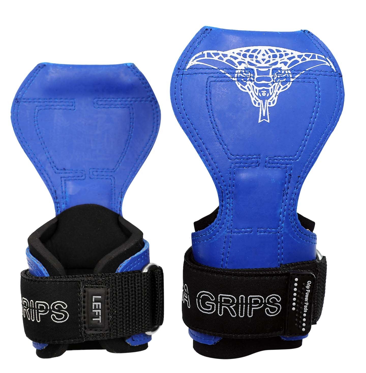 Cobra Grips PRO Weight Lifting Gloves Heavy Duty Straps Alternative Power Lifting Hooks for Deadlifts Adjustable Neoprene Padded Wrist Support Bodybuilding