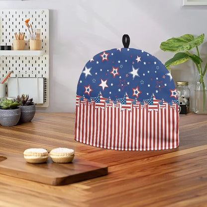 Patriotic American Flag Tea Pot Cozy, Insulated Teapot Cozies for Home Kitchen Tea Party Decorative for July 4th