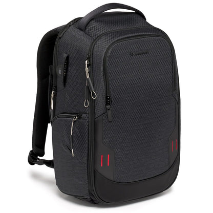 Manfrotto PRO Light Frontloader M, Professional Camera Backpack, Side and Front Access, Tripod Mount, Padded Backpack with Interchangeable Dividers, Black