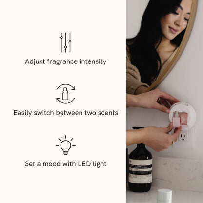 Pura Smart Home Fragrance Device Starter Pack (Pacific Aqua and Yuzu Citron)