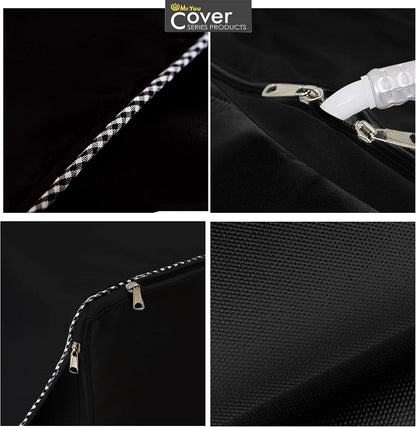 Portable Washing Machine Cover, Top Load Washer Dryer Cover, Waterproof Full-Automatic/Wheel Cover (22"22"35")