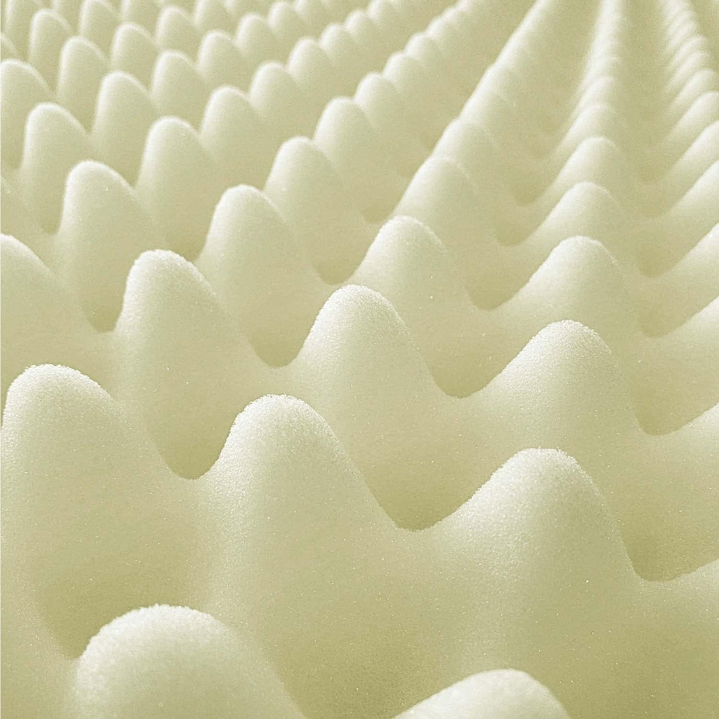 Gilbin 26x38) Foam Mattress Topper, Egg Crate Hi-Density Foam Pad, Mattress Pad, and Bed Topper for Support (Without