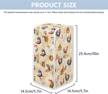 Washable Can Openers Dust Cover, Small Appliance Cover for Kitchen Home Decor Accessories, Cartoon Chicken