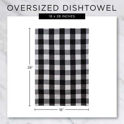 DII Assorted Woven, Kitchen Dishtowel Set, 18x28, Honey Gold, 5 Piece