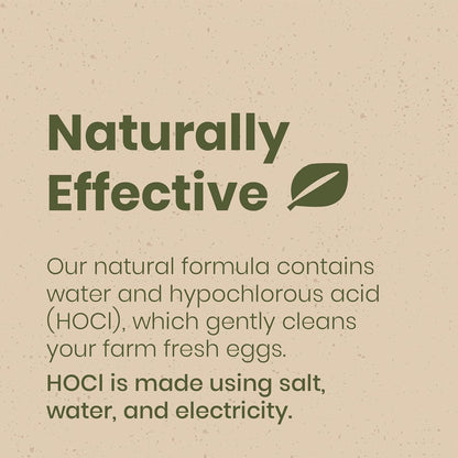 32 2-Pack Clean Republic Good Salt Pet Fresh Nest Egg Wash Spray, Natural Cleaner for Freshly Laid Eggs, Made in the