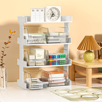 Coffee Pod Holder with 6 Drawers, 3-Tier Storage Organizer Compatible with 80 Big or 108 Small Vertuoline Pods for