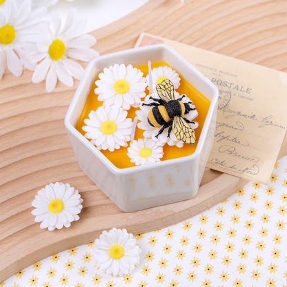 Honey Milk Bowl Scented Soy Candle for Spring Gift
