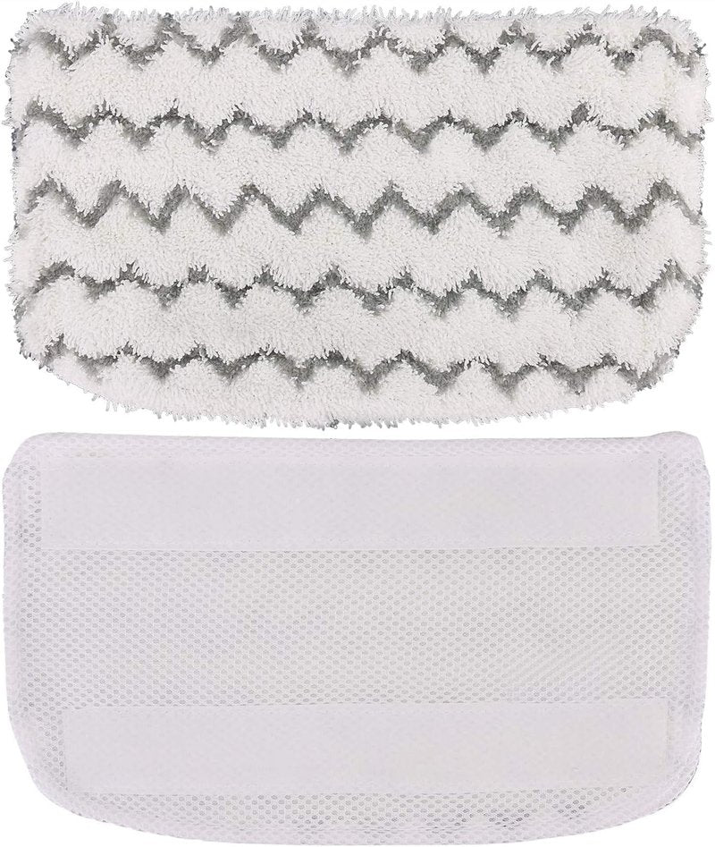 6 Pack Thickened Steam Mop Replacement Pads, Durable Microfiber Mop Pads Compatible with Shark S1000/S1000A/S1000C/S1000WM/S1001C, Washable Pads for Pet Owners and Families with Kids
