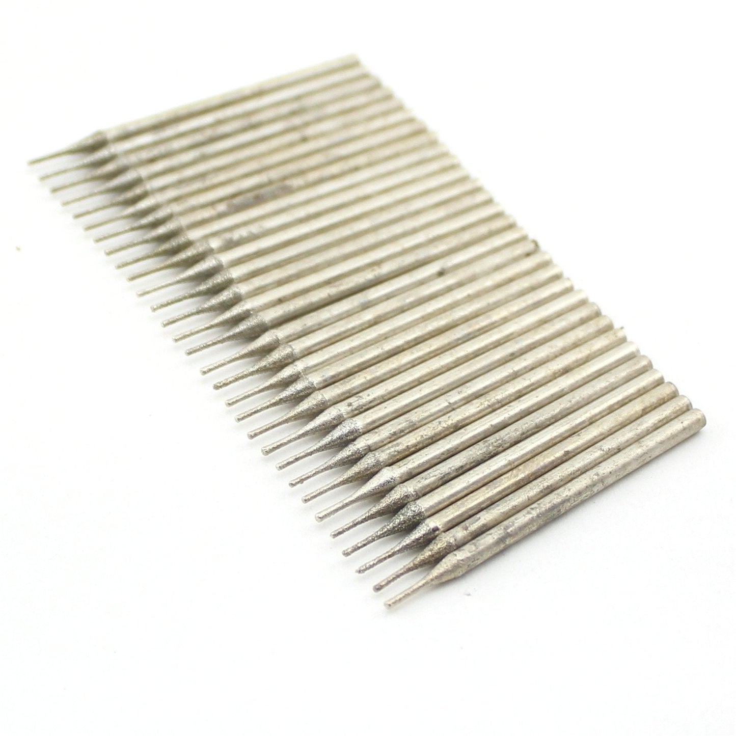 ILOVETOOL Small Gemstone Drill Bits 0.6mm Lapidary Tools Carving Burrs Pack of 30Pcs