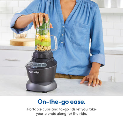 nutribullet Full-Size Blender Combo 1200W – NBF50500 - Dark Gray