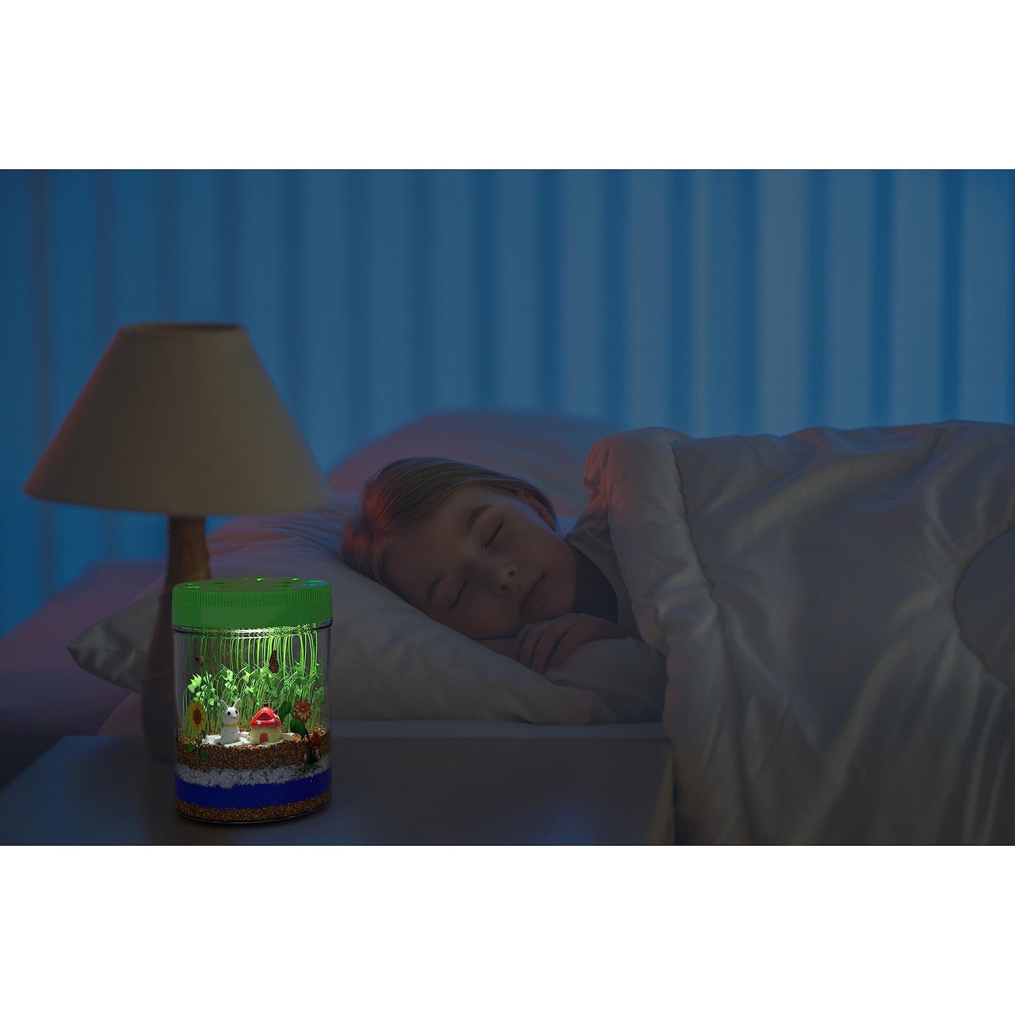 Dan&Darci Light-Up Terrarium Kit for Kids - STEM Science Kit - Educational DIY Toy for Boys & Girls - Birthday Gift - Craft Project Idea for Ages 6 7 8 9 10 11 12 Year Old - Craft for Boys
