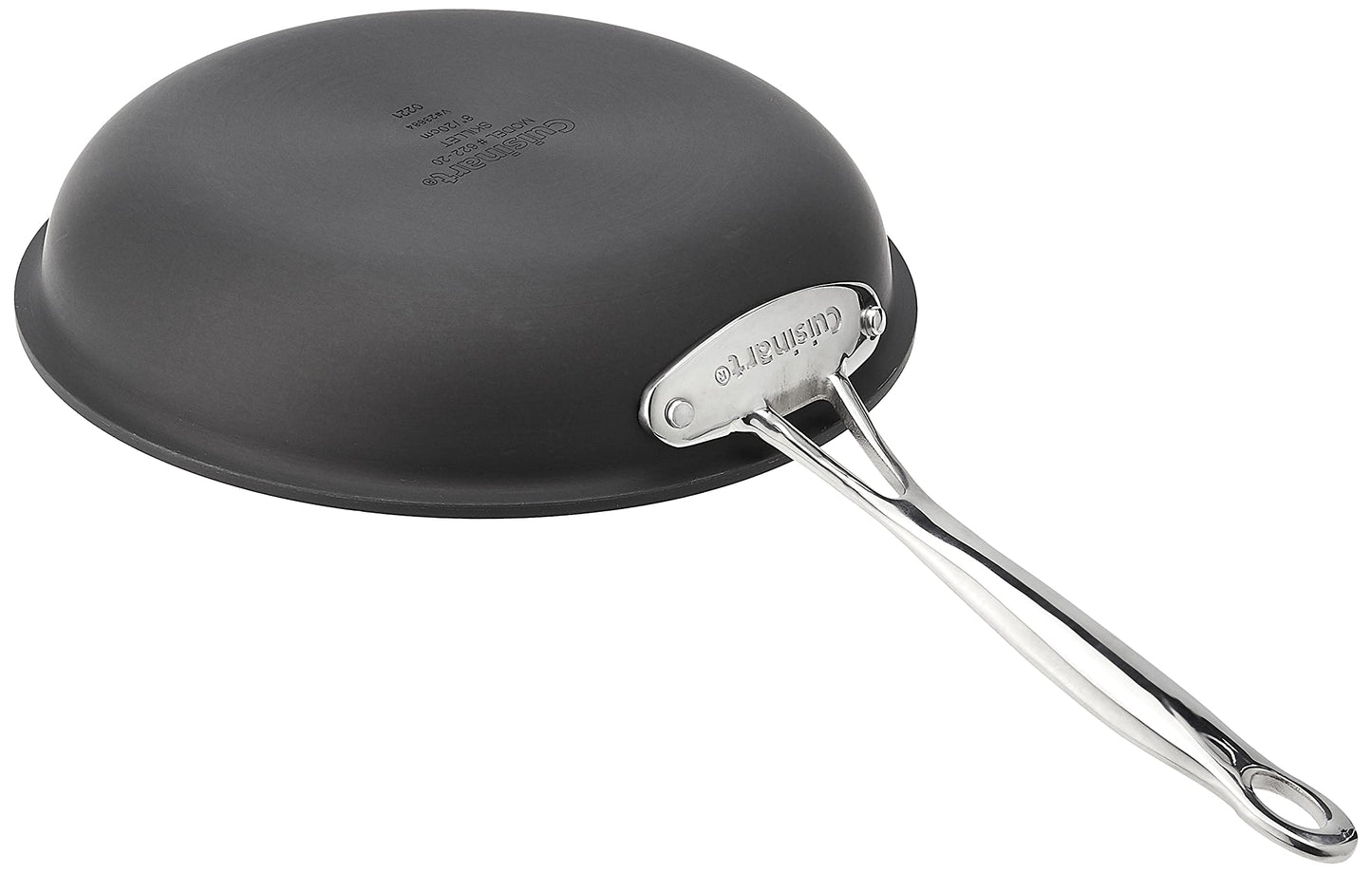 Cuisinart Chef's Classic 8-Inch Ceramic Open Skillet Nonstick-Hard-Anodized, 622C-20