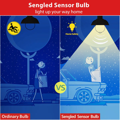 Sengled Motion Sensor Flood Light Bulbs, Dusk to Dawn LED Security Light E26 Base PAR38 Motion Activated 5000K Daylight,1500LM, Waterproof for indoor-outdoor, 2 Pack 4th Gen