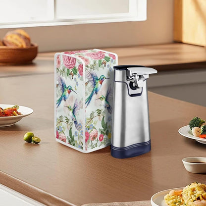Hummingbird Electric Can Opener Dust Cover, Home Decor Kitchen Appliance Covers