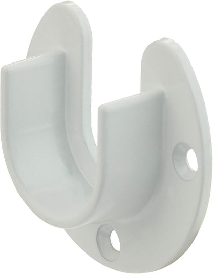 Closet Pro HD CD-0010-WT Heavy Duty Closet Pole Sockets, White