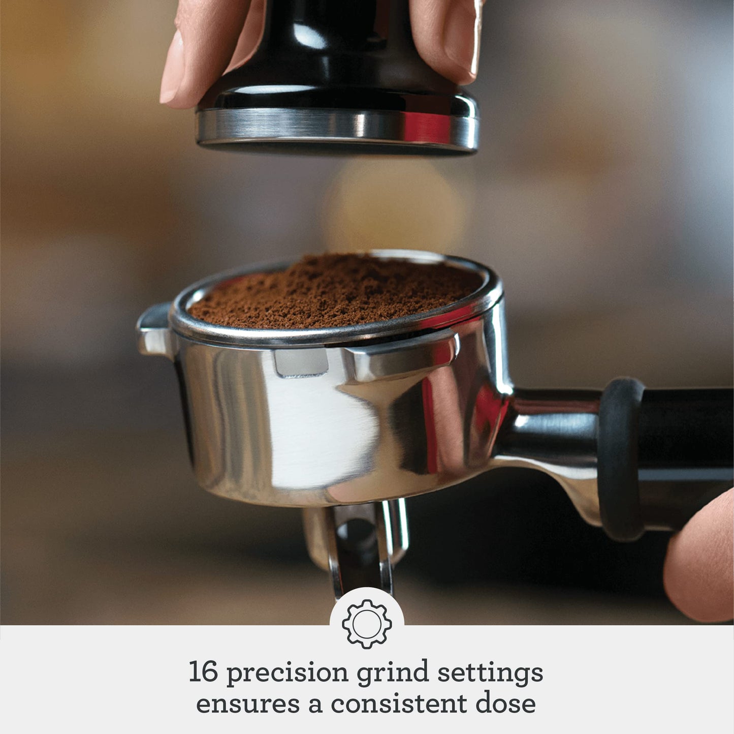 Breville Barista Express Espresso Machine BES870BTR, Black Truffle