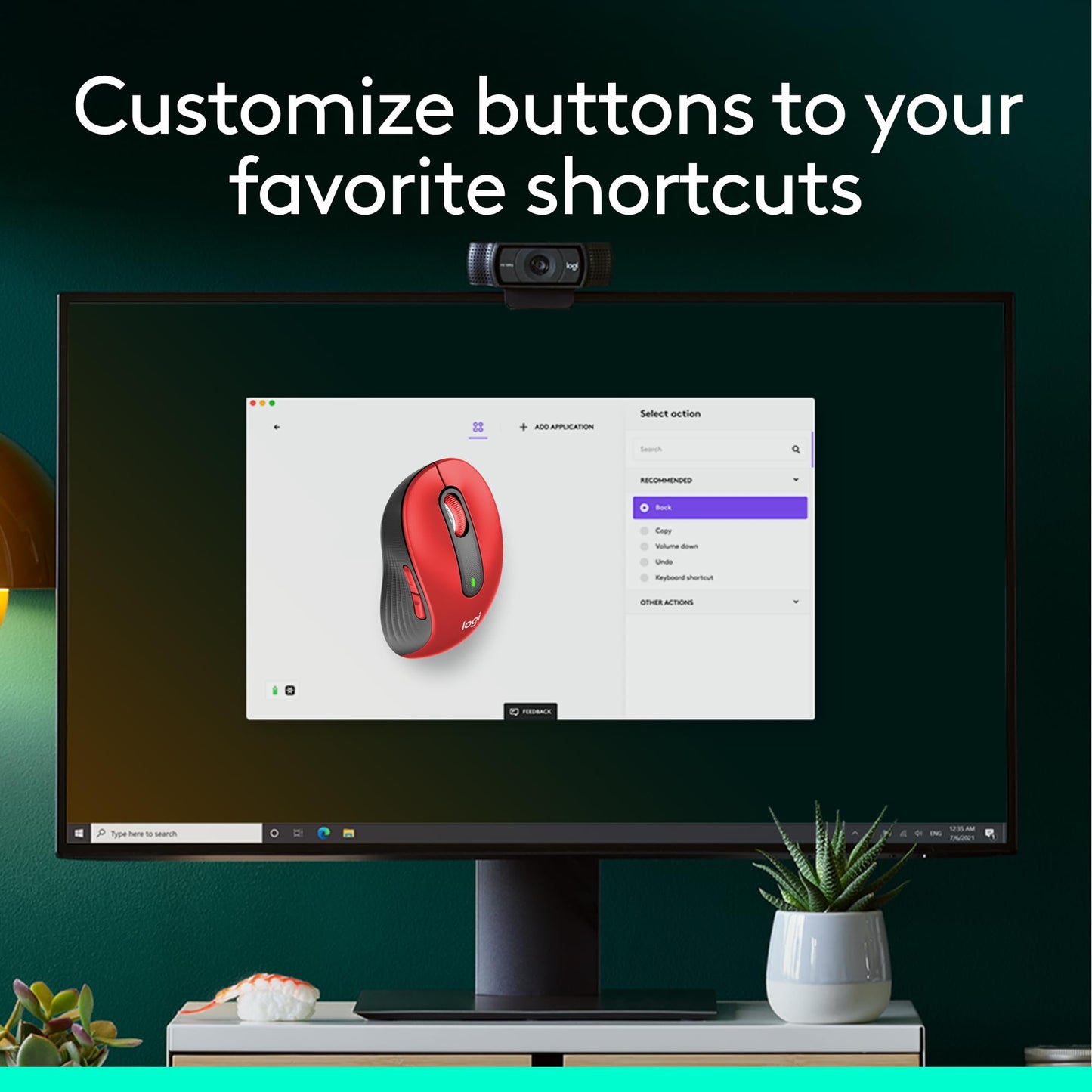 Logitech Wireless Mouse Signature M650 L Full Size - Large Hands, 2-Year Battery, Silent Clicks, Customizable Buttons, Bluetooth, PC/Mac/Chromebook - Black, Right-Handed, Large
