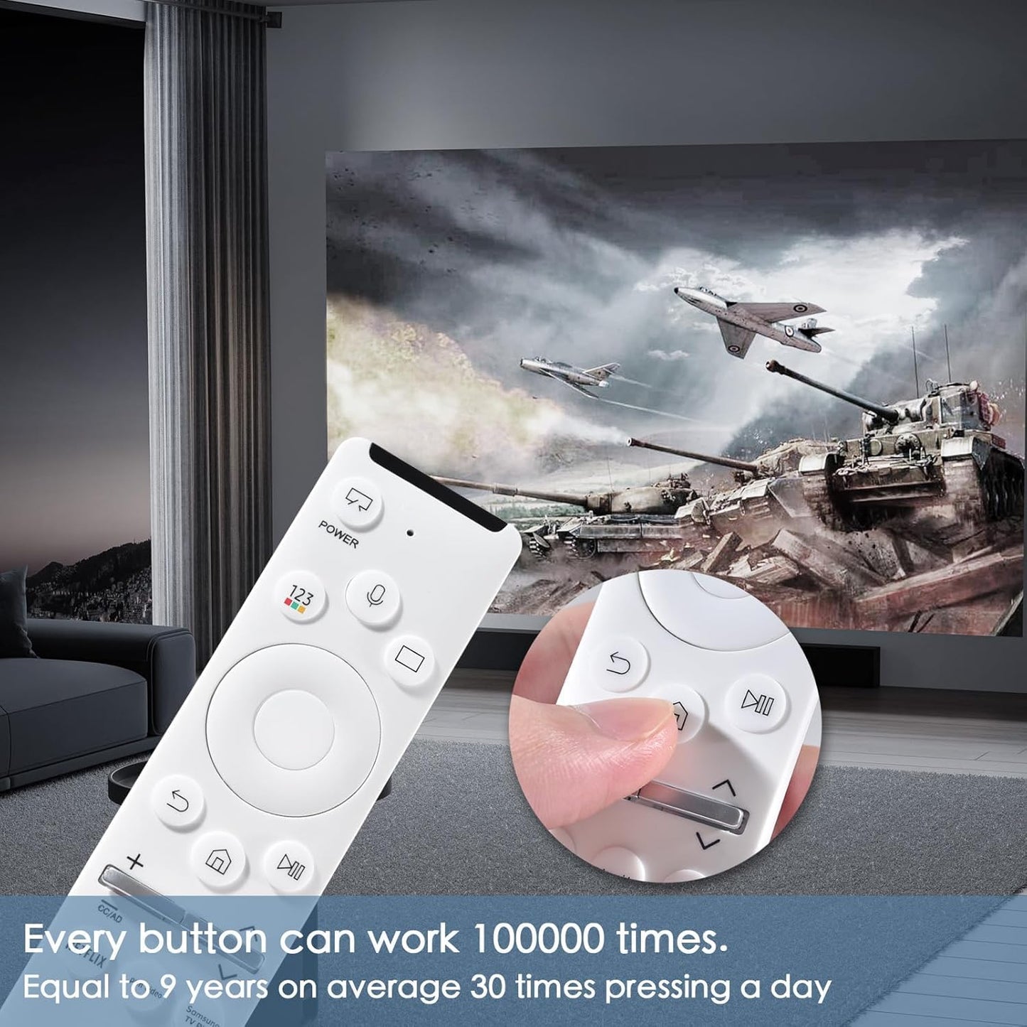 Voice Remote Replacement for Sony Smart TV Control:Comptible for 2019-2025 Sony Bravia OLED LED 4K 8K UHD,for Android Google TV with Shortcuts YouTube and Dinsey+ etc.