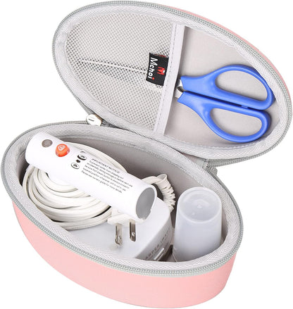 Mchoi Hard Carrying Case for Sharper Image SI-755 Mini Steam Iron, Waterproof Shockproof Travel Protective Case