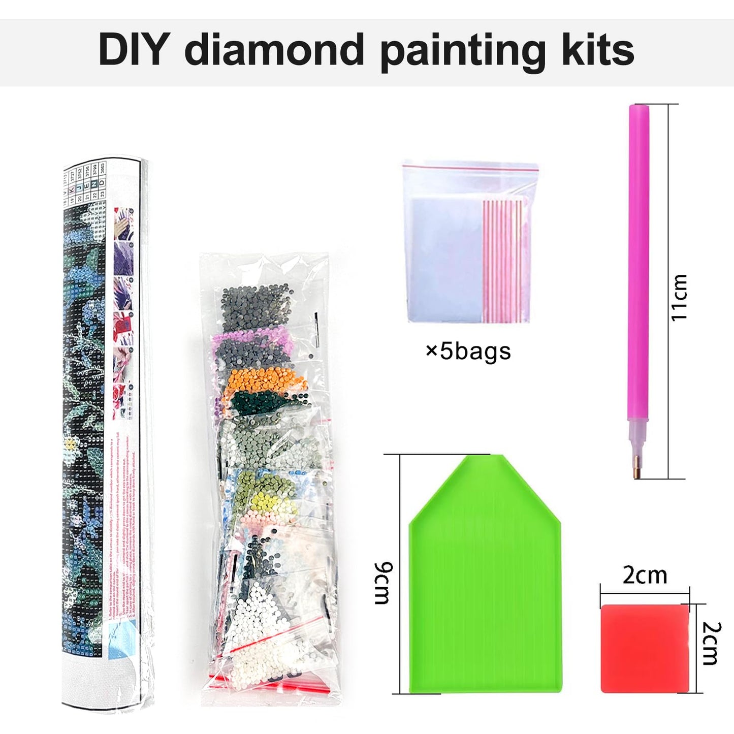 4Pcs Pink Bow Special Shape Diamond Art Kits for Adults Beginners,Full Round Drill Cute Coquette DIY 5D Diamond Painting Kits,Paint by Diamonds Dot Gem Art Crystal Easy,Home Wall Decor&Gift-12x16in